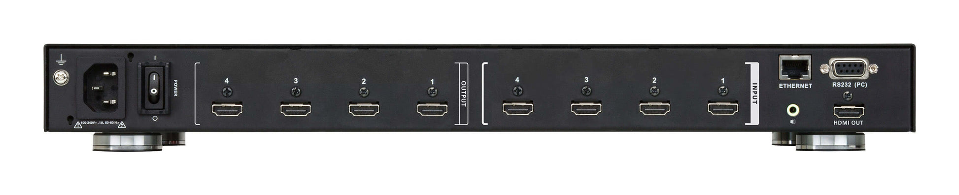 ATEN HDMI Matrix 4×5, 1080p@60 Hz, HDCP 1.3, 3D, RS-232, Ethernet