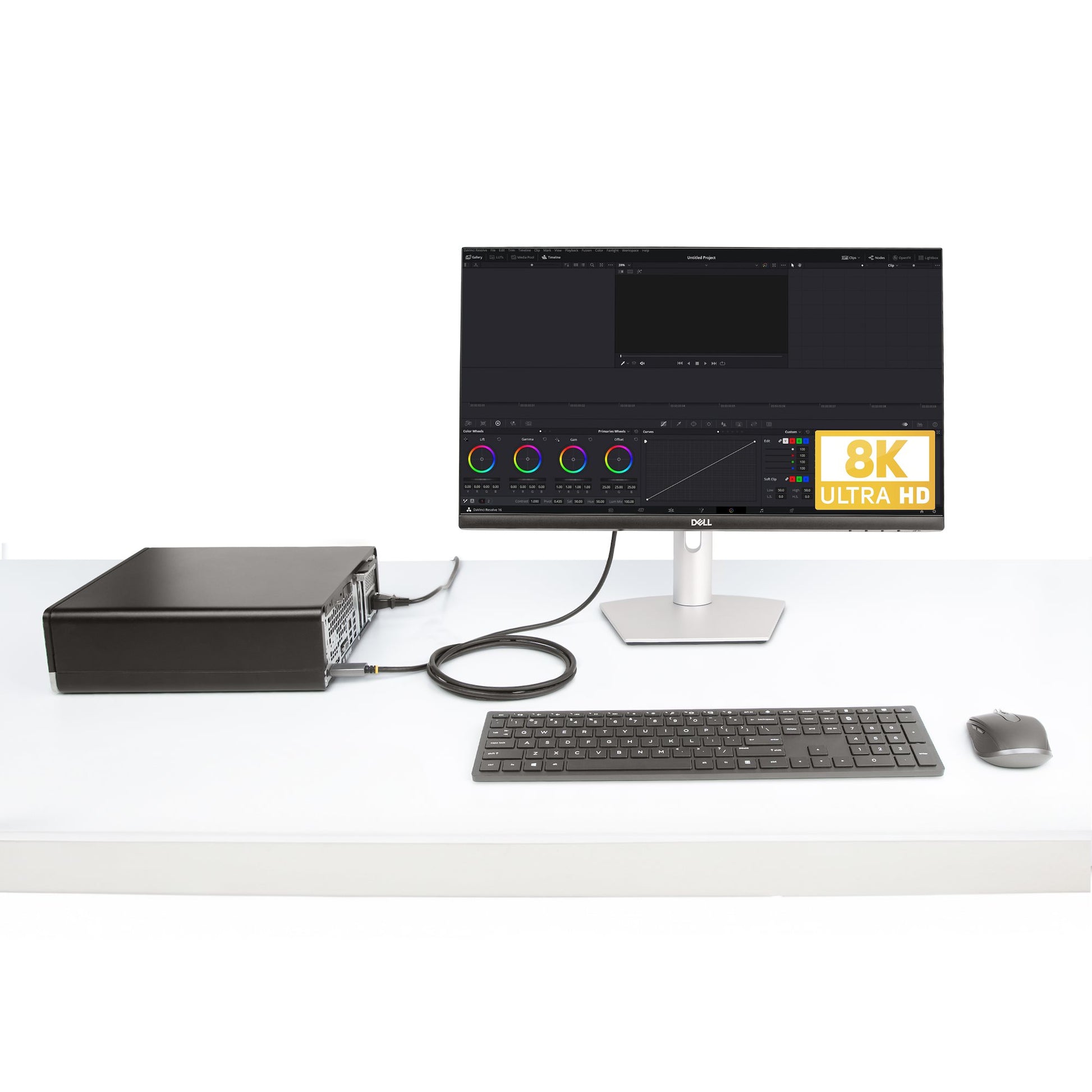 StarTech.com Kabel DisplayPort zu HDMI – 8K @ 60 Hz, 4K @ 144 Hz, 2 m, DisplayPort 1.4 → HDMI 2.1