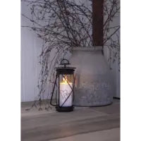 Star Trading LED-Memorialkerze – Ø 7 × 14 cm – Kunststoff, weiss