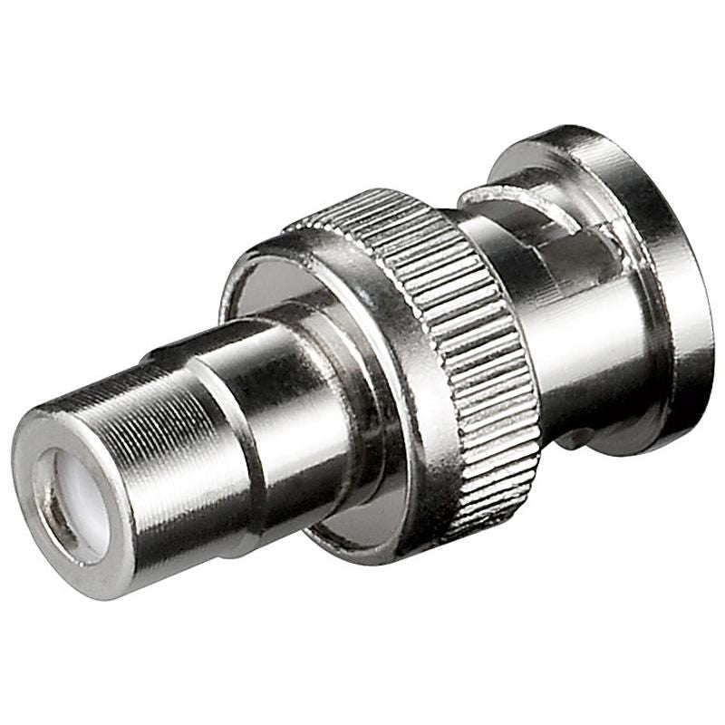 Microconnect NC 1524 Adapter BNC (m) zu RCA (w) – Metallisch