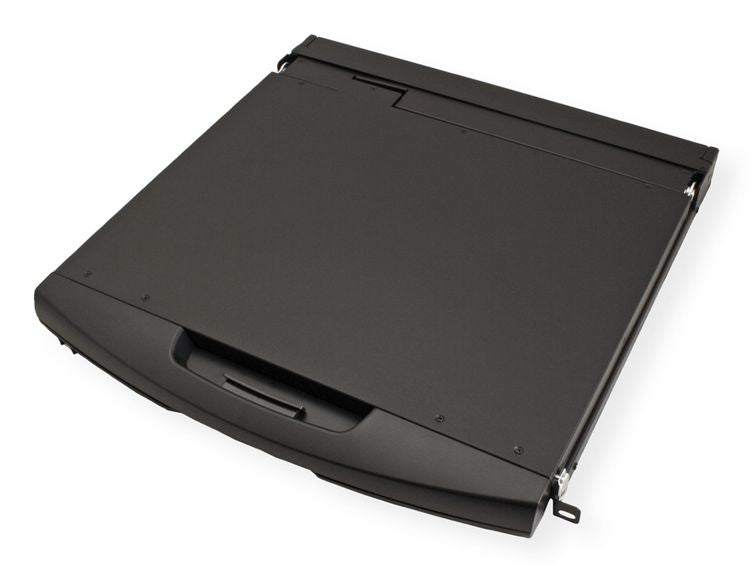 VALUE 19" Rack-LCD-Konsole – 1366 × 768, USB 2.0, CH-Layout – 1U
