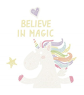Diamond Dotz Believe in Magic – Diamond Painting Set – 22 × 22 cm – 1422 Perlen – ab 3 Jahren