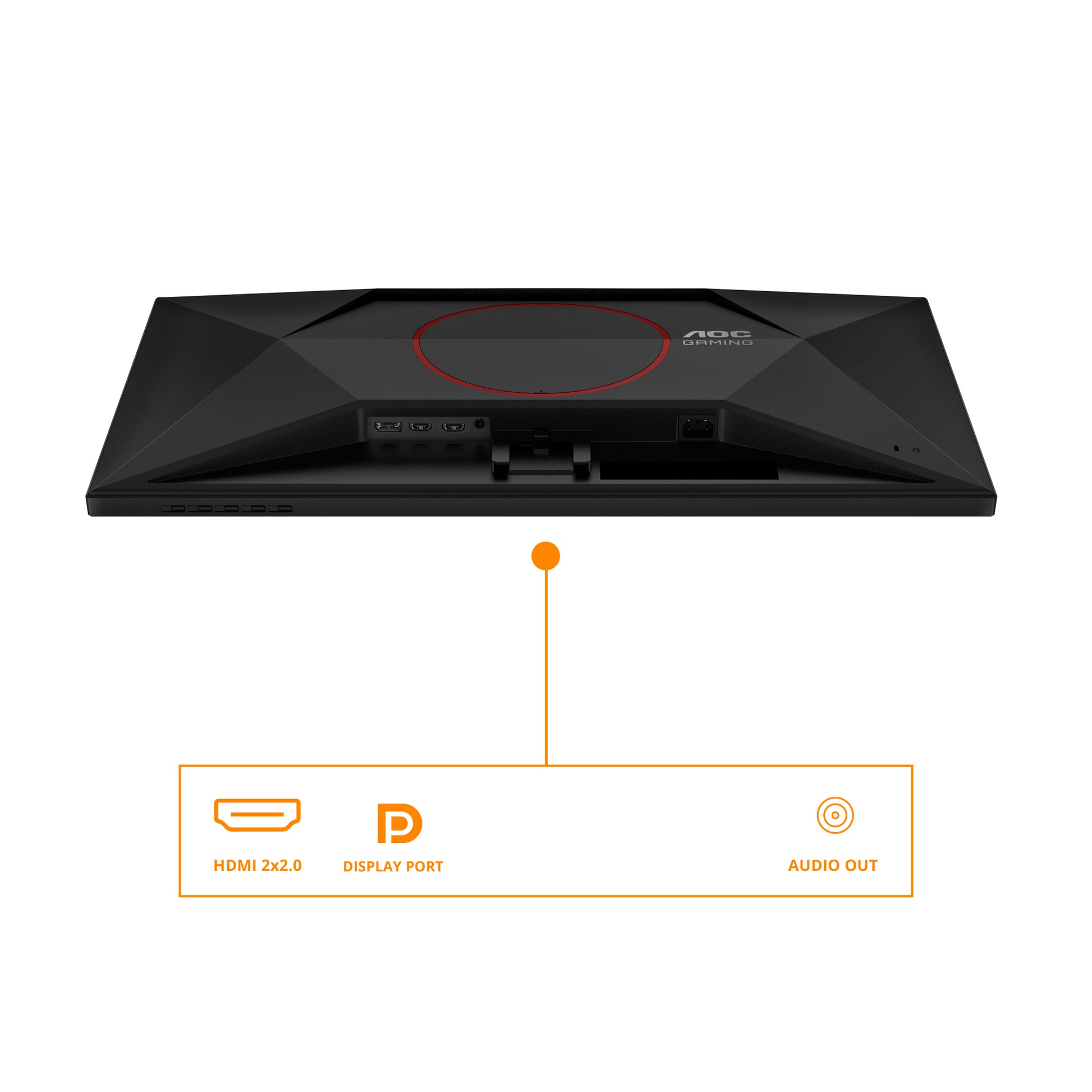 AOC Q27G42XNE – Monitor, 27" 2560 × 1440 (WQHD), VA, 180 Hz, Adaptive Sync, Integrierte Lautsprecher, Schwarz