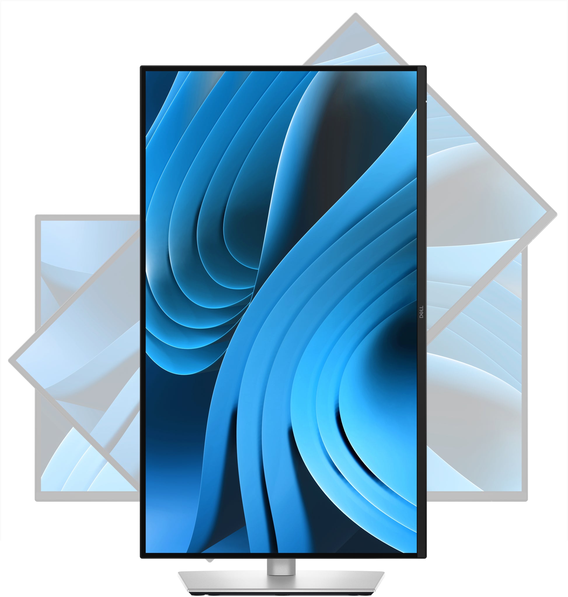 DELL Pro 27 Plus 4K Hub – Monitor, 27", 3840 × 2160 (UHD 4K), IPS, 100 Hz, 350 cd/m², USB-Hub, Schwarz