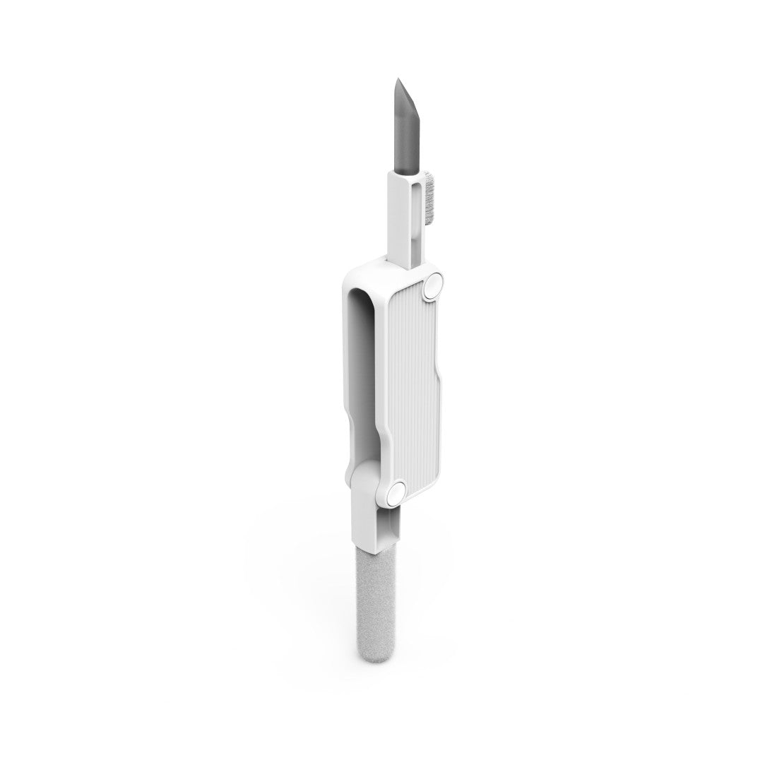 Hama 95885 – Reinigungsstift/-tuch – für AirPods, Kopfhörer – mit Bürste – Weiss