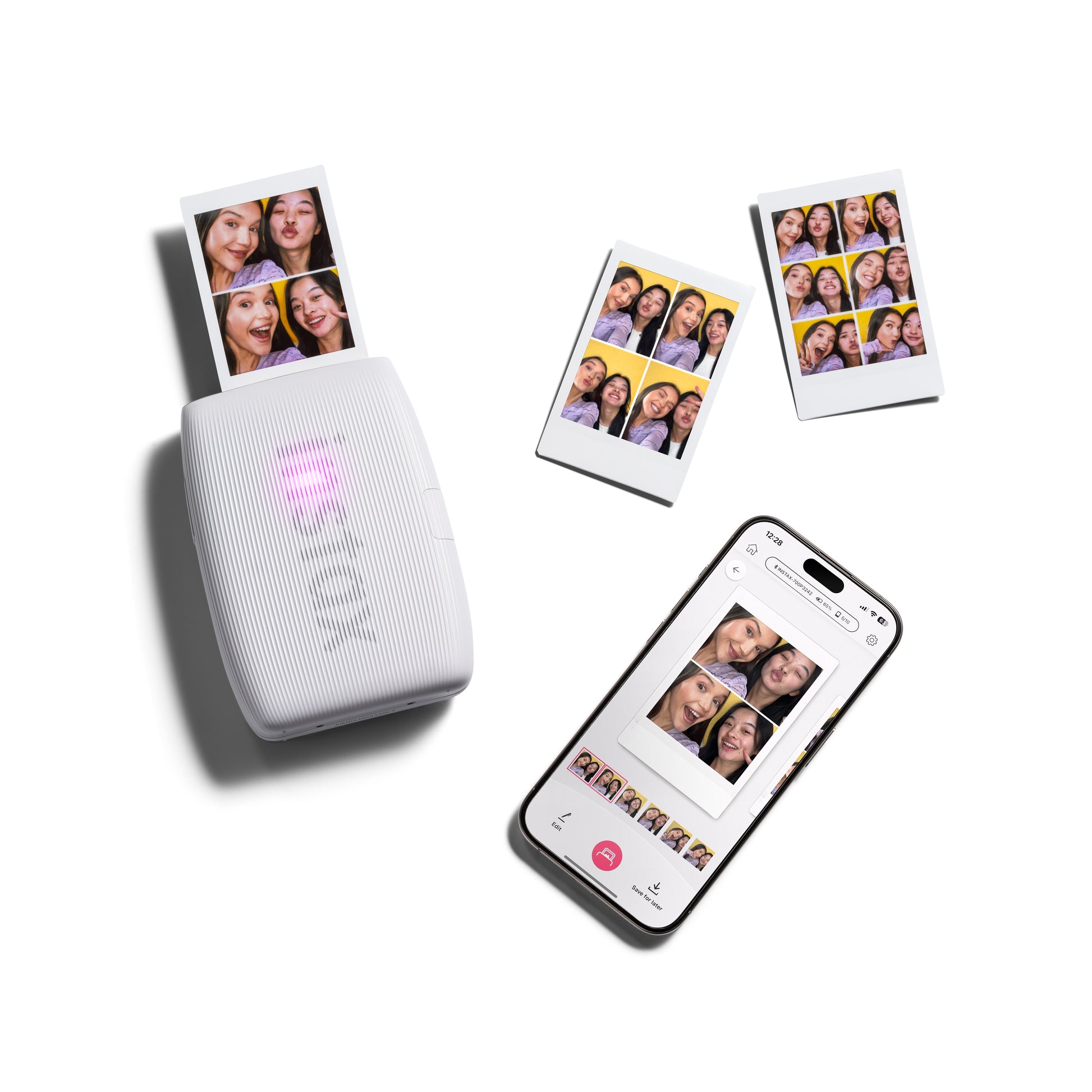 Fujifilm Instax Mini Link3 Clay Weiss