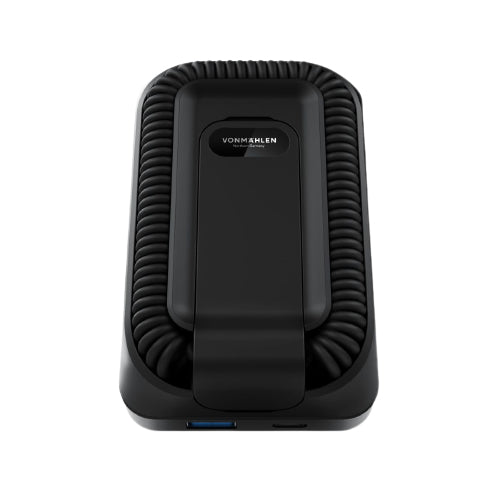 Vonmählen MagSafe Powerbank 10000 mAh, PD 20 W, 1× USB-C, 1× USB-A, MagSafe, für iPhone (MagSafe), Schwarz