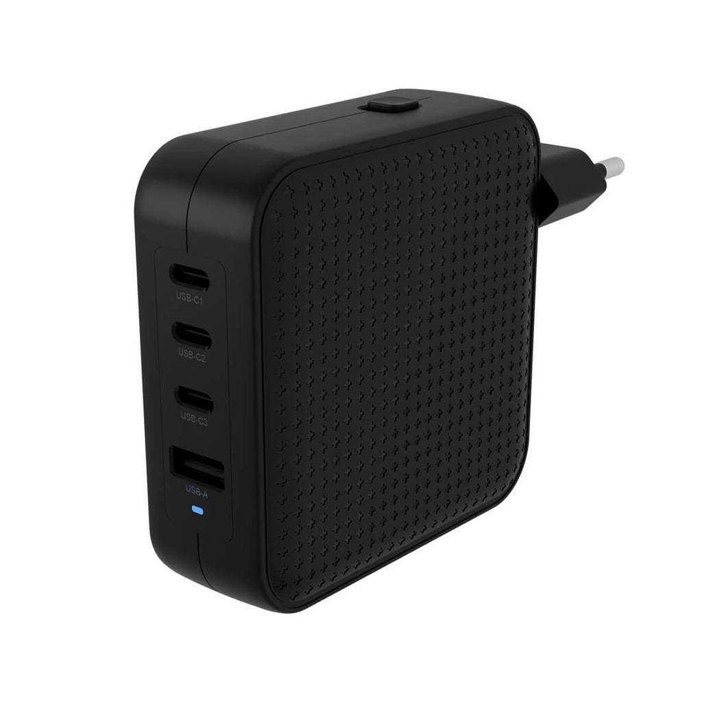 Hyper HyperJuice HJ1002 USB-Ladegerät 100 W – USB-C×4, USB-A×1 – PD 3.0, PPS, QC 3.0, GaN