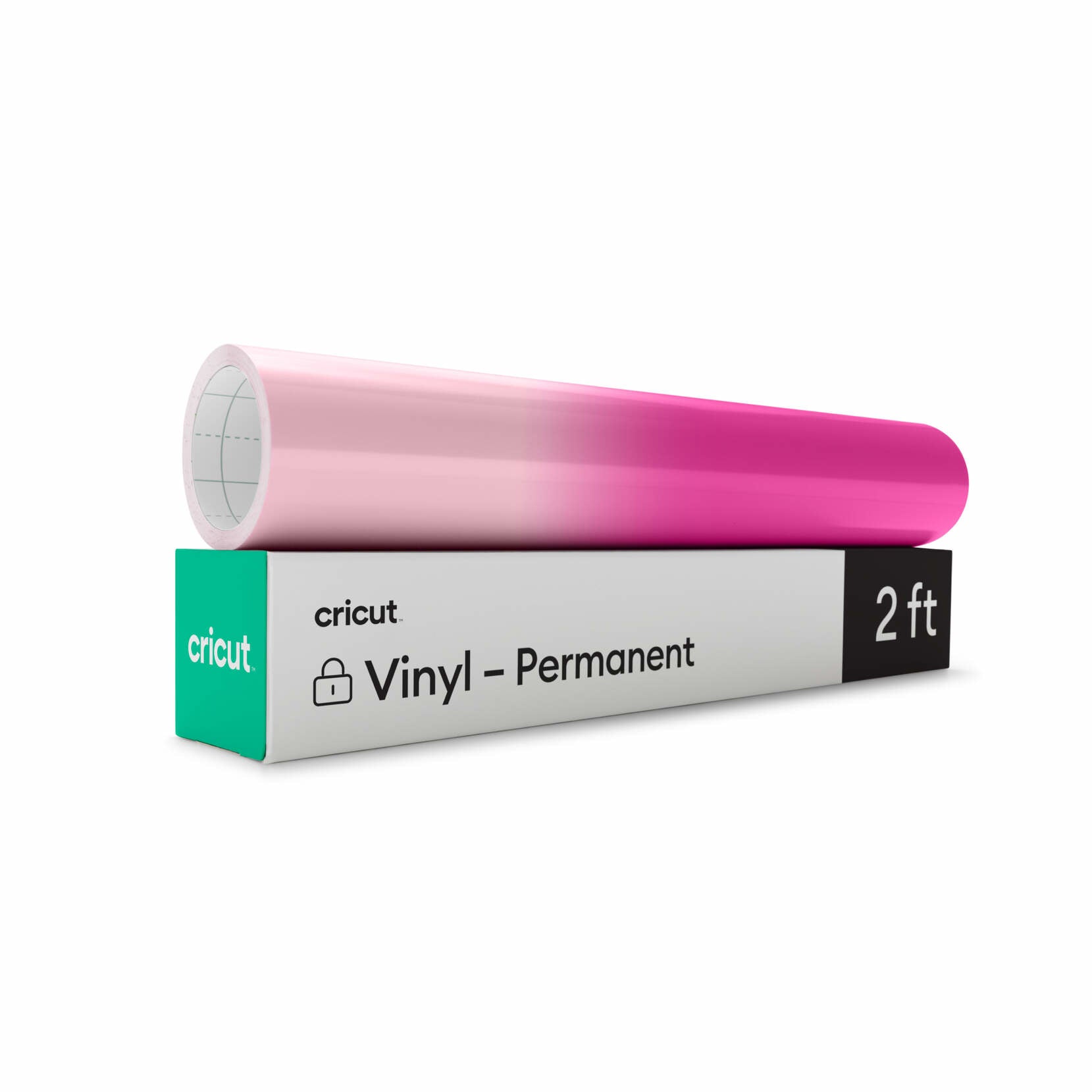 Cricut Selbstklebende Vinylfolie, glänzend – hellrosa/magenta – 30 × 60 cm – für Cricut Schneideplotter