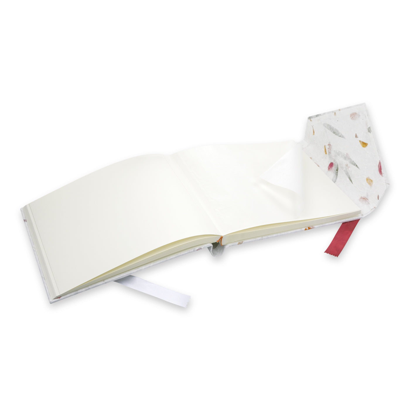 ZEP Gästebuch BUSTA – 60 Seiten – 300 × 240 mm – gebunden, Pergamentpapier, weiss