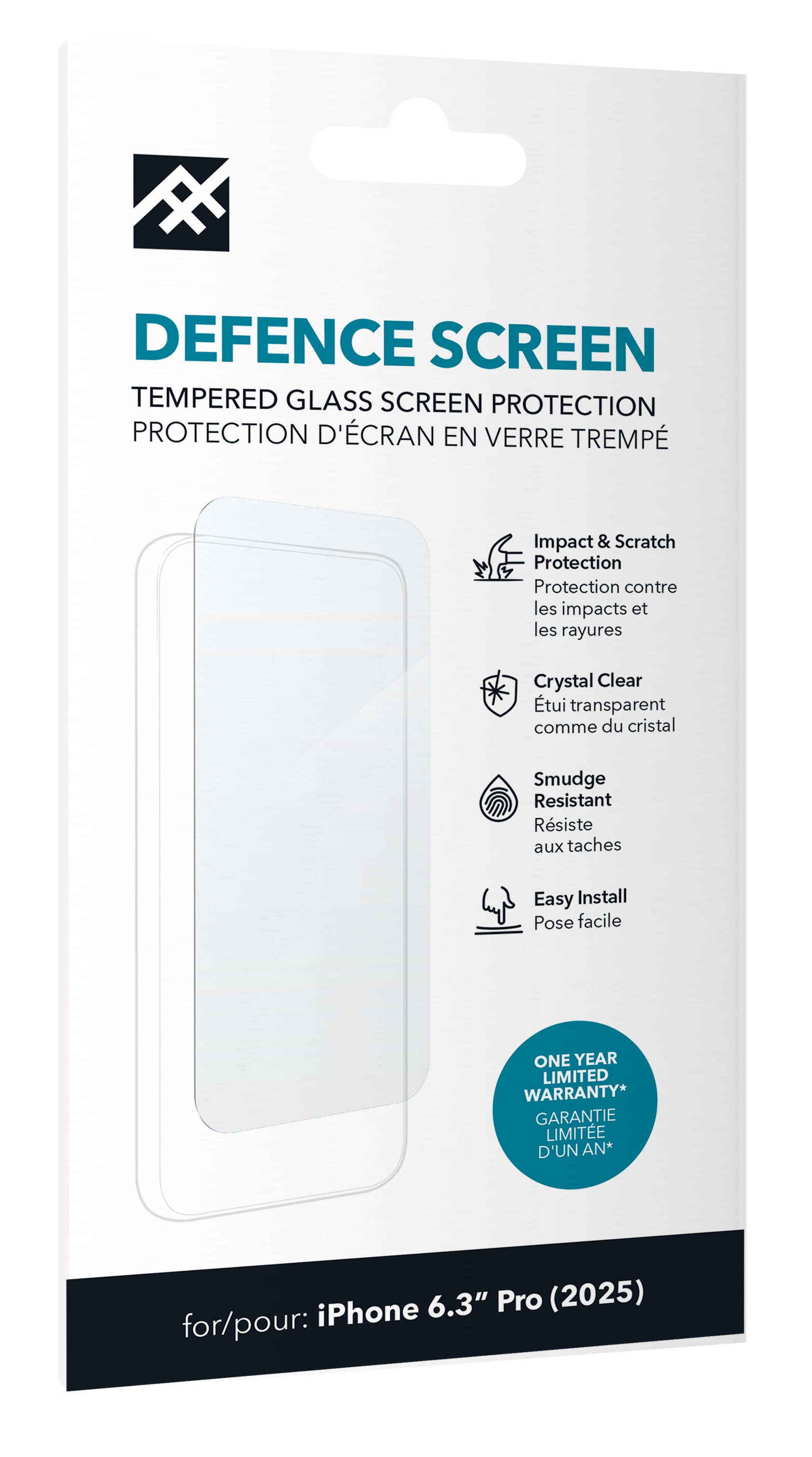 ZAGG Displayschutz (Panzerglas) – für iPhone 17 Pro