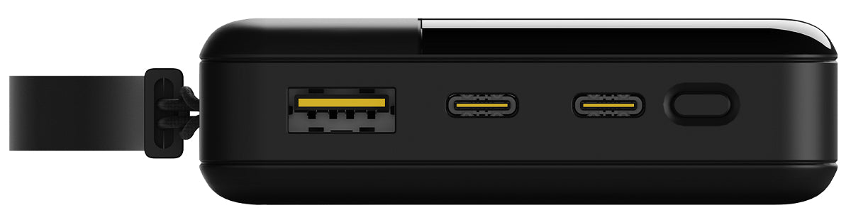 Aqiila Powerbird B20 Powerbank 20'000 mAh – 20 W PD, 2× USB-C, 1× USB-A, schwarz