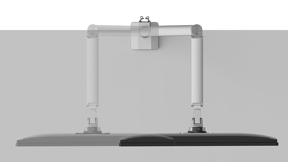 Neomounts DS70-250SL1 – Monitorarm Tischhalterung – Klemme/Durchführung – 17–35" – VESA 75×75/100×100 mm – bis
