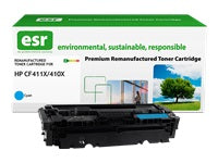 esr 410X (CF411X) Cyan Toner – Kompatibel – 5'000 Seiten – für HP