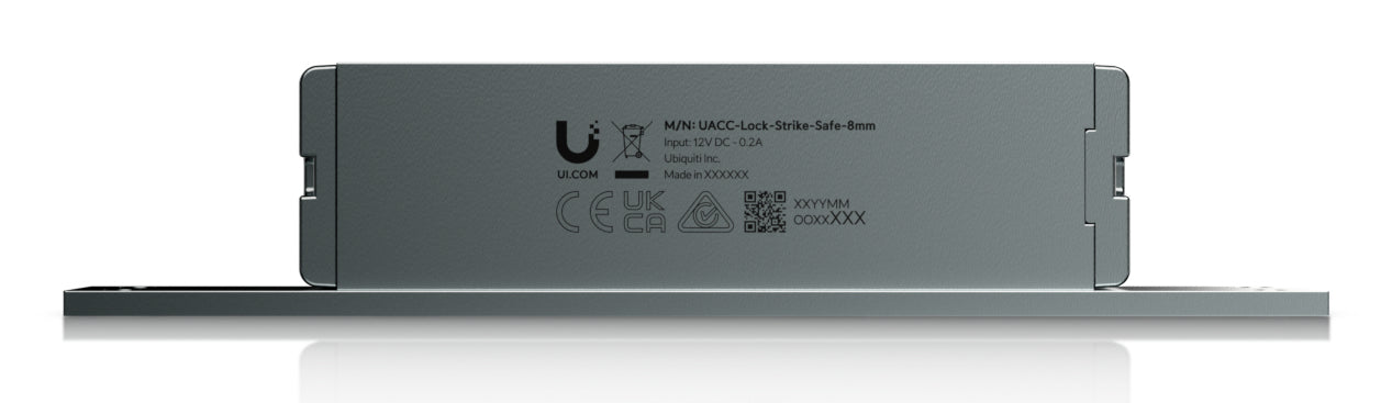Ubiquiti UACC Lock Strike Safe 8mm – 12 V, Edelstahl/Zink, für UA Hub Tür, EAH-8, UA Hub Tür Mini