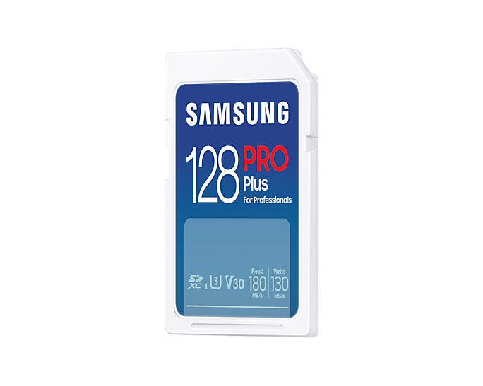 Samsung MB-SD128SB/WW SDXC 128 GB – UHS-I, U3, V30, 180/130 MB/s, 1er Pack