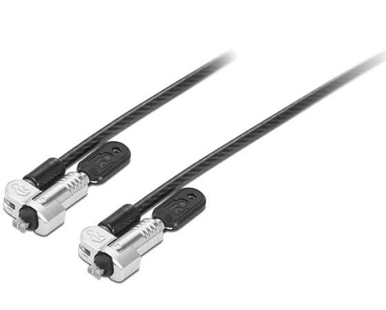 Lenovo Kensington NanoSaver Kabelschloss für Notebooks/Tablets – 1,8 m, 2 Schlüssel – Schwarz
