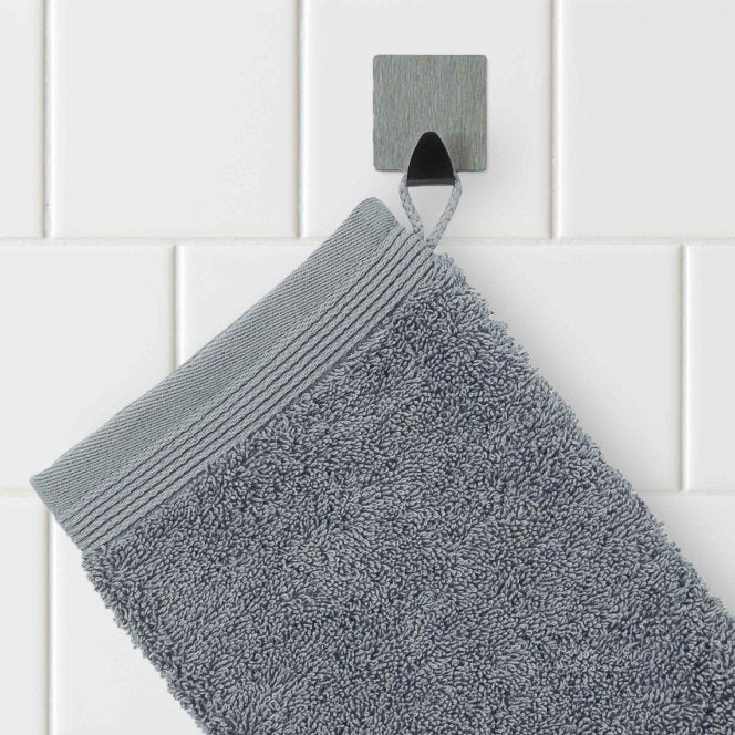 MÖVE Waschlappen – 15×20 cm, Baumwolle, 550 g/m², Grau