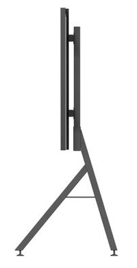 Hagor Digital-Signage-Stand für Samsung IAB 110" – höhenverstellbar, inkl. AV-Ablage – Metall, schwarz