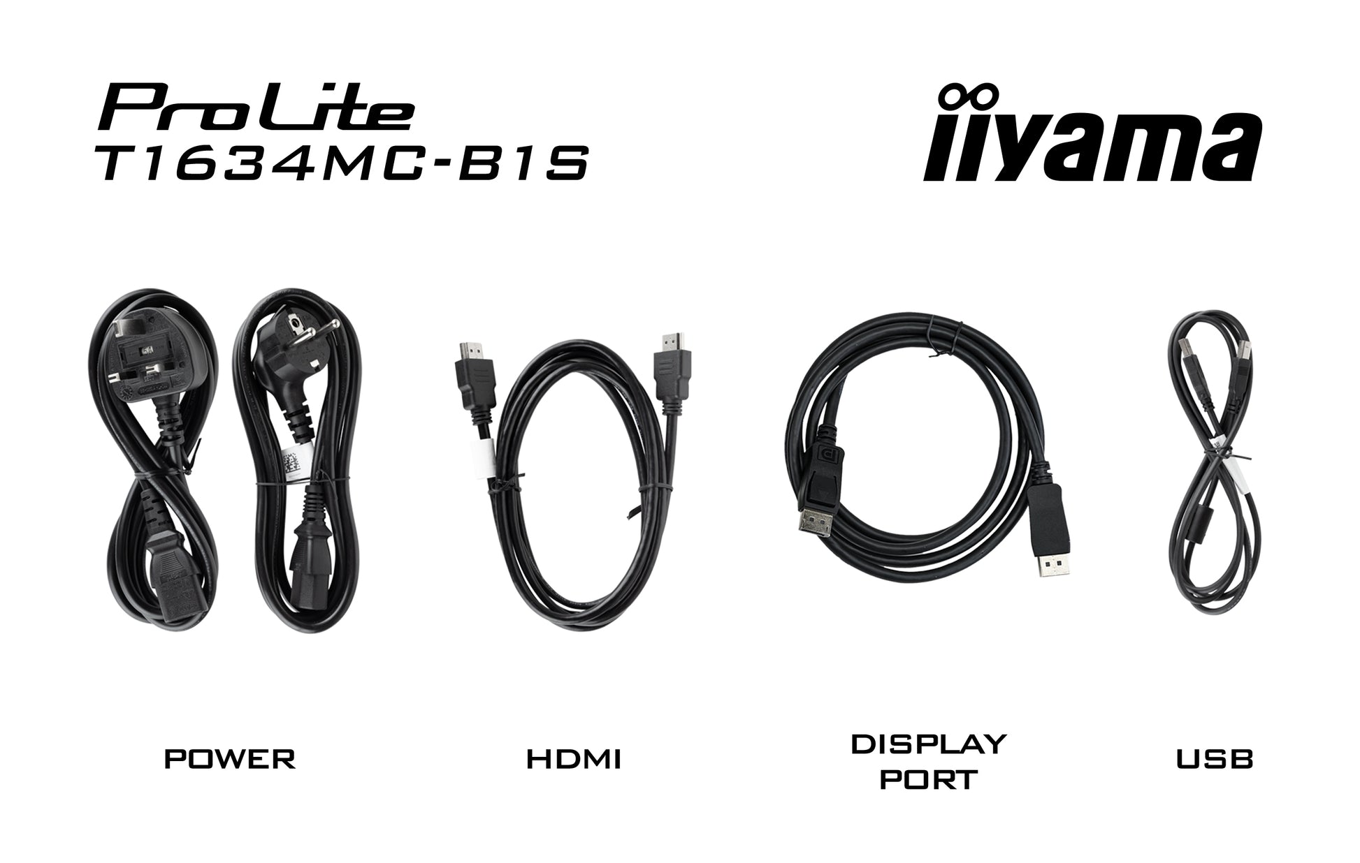 iiyama T1634MC-B1S 15,6" FHD PCAP 10-Touch – 405 cd/m²