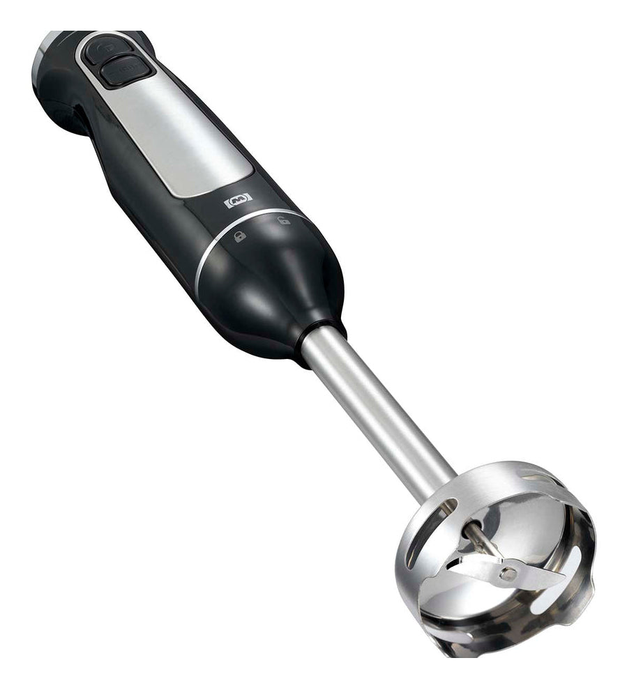Melissa Stabmixer 16210069 – 0,7 l, Zerkleinerer 0,5 l, 600 W – Schwarz/Edelstahl