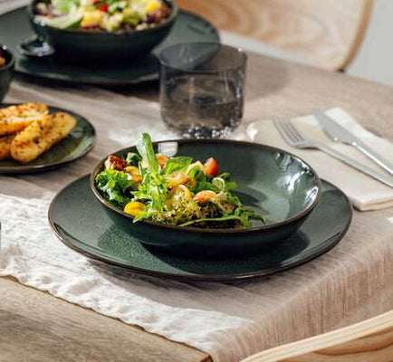 Villeroy & Boch Lave Schale – 0,47 l, Steingut, Grün, spülmaschinengeeignet, mikrowellengeeignet
