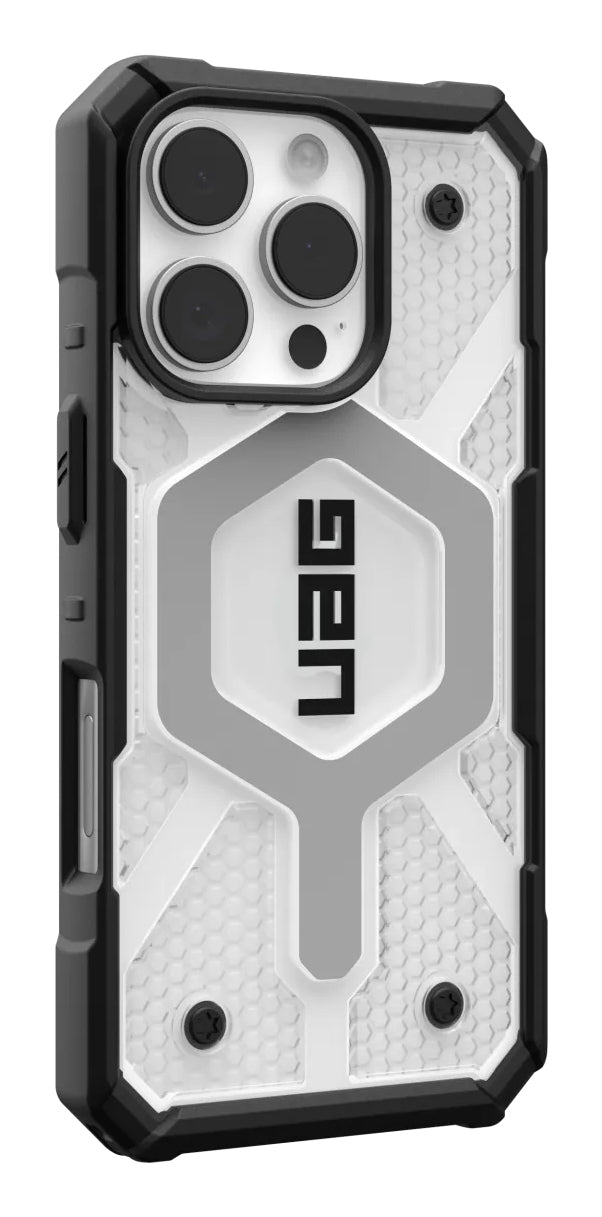 Urban Armor Gear UAG – Pathfinder Backcover – für Apple iPhone 16 Pro – transparent – TPU, MagSafe kompatibel
