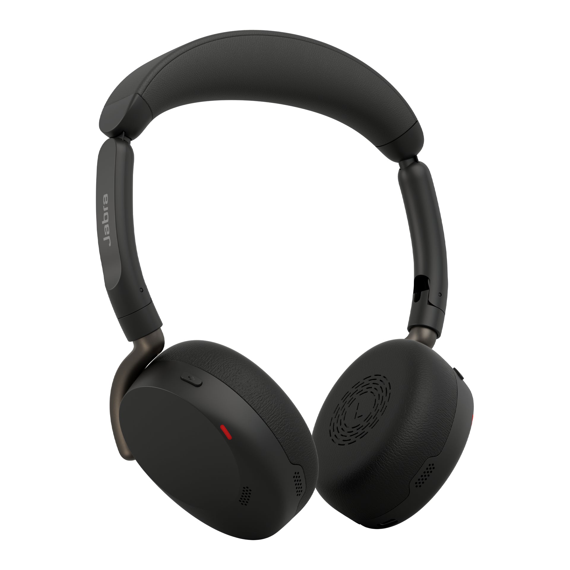Jabra Evolve3 65 Flex Office-Headset – On-Ear, Stereo, BT, MS Teams zertifiziert, mit USB-A-Dongle, Schwarz