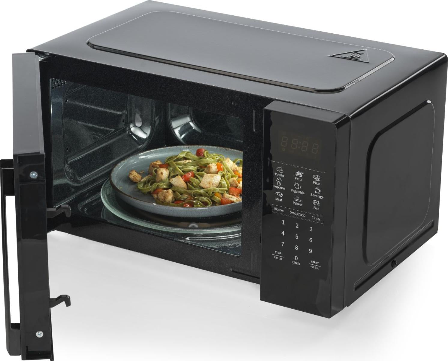 Hisense Solo-Mikrowelle H20MOBS4HI – 20 l, Inverter & Keramikboden, 700 W – schwarz