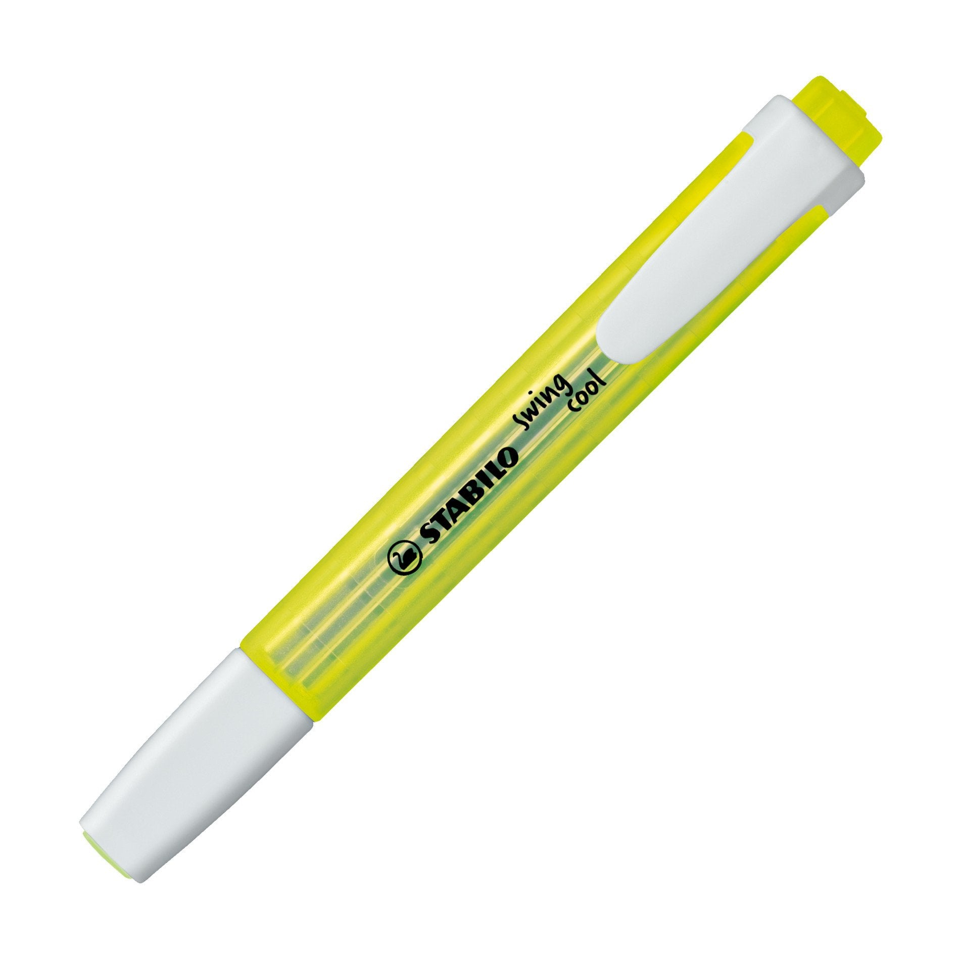 STABILO swing cool Textmarker gelb – Keilspitze, 1–4 mm