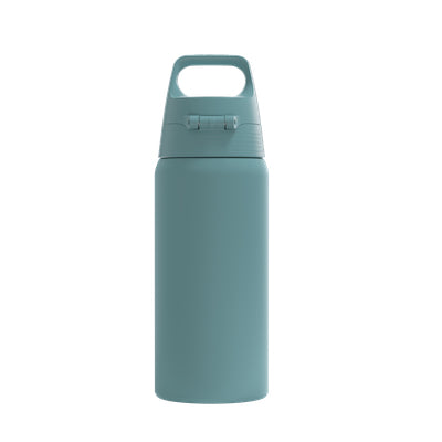 SIGG Shield One Isolierflasche 500 ml – Doppelwandig, Edelstahl, Klappdeckel