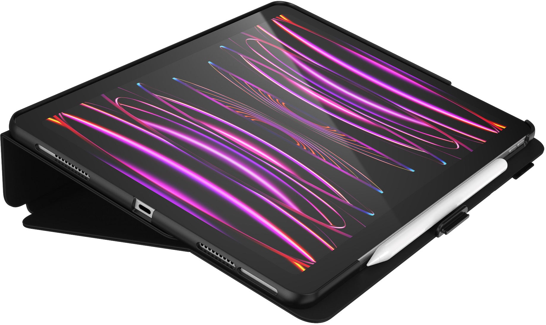 Speck Balance Folio Tablet-Hülle für Apple iPad Pro 12,9" (3.–6. Gen.) – Schwarz