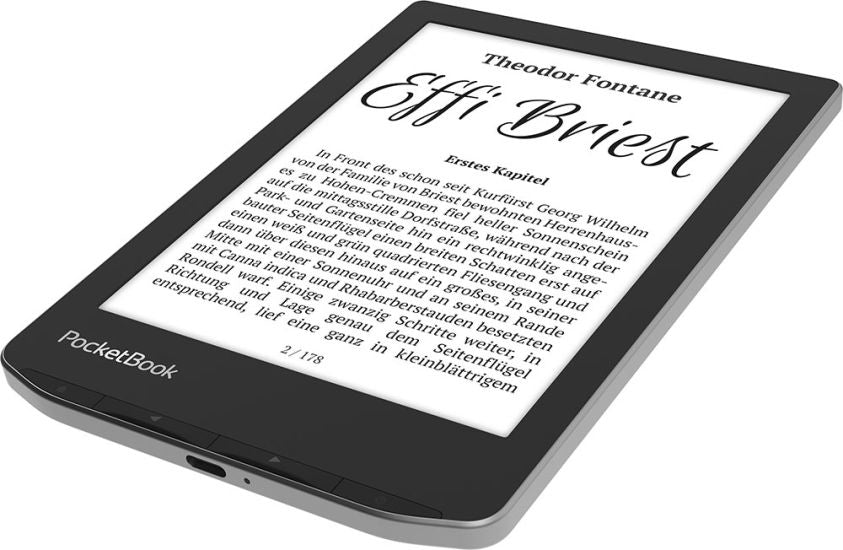 PocketBook Verse – 6" E-Ink Carta, 8 GB, Grau