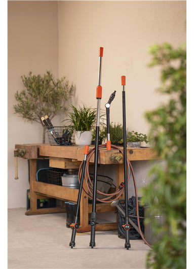 Gardena Wischerstiel Cleansystem Stiel Flex – 53,0 cm – grau, orange