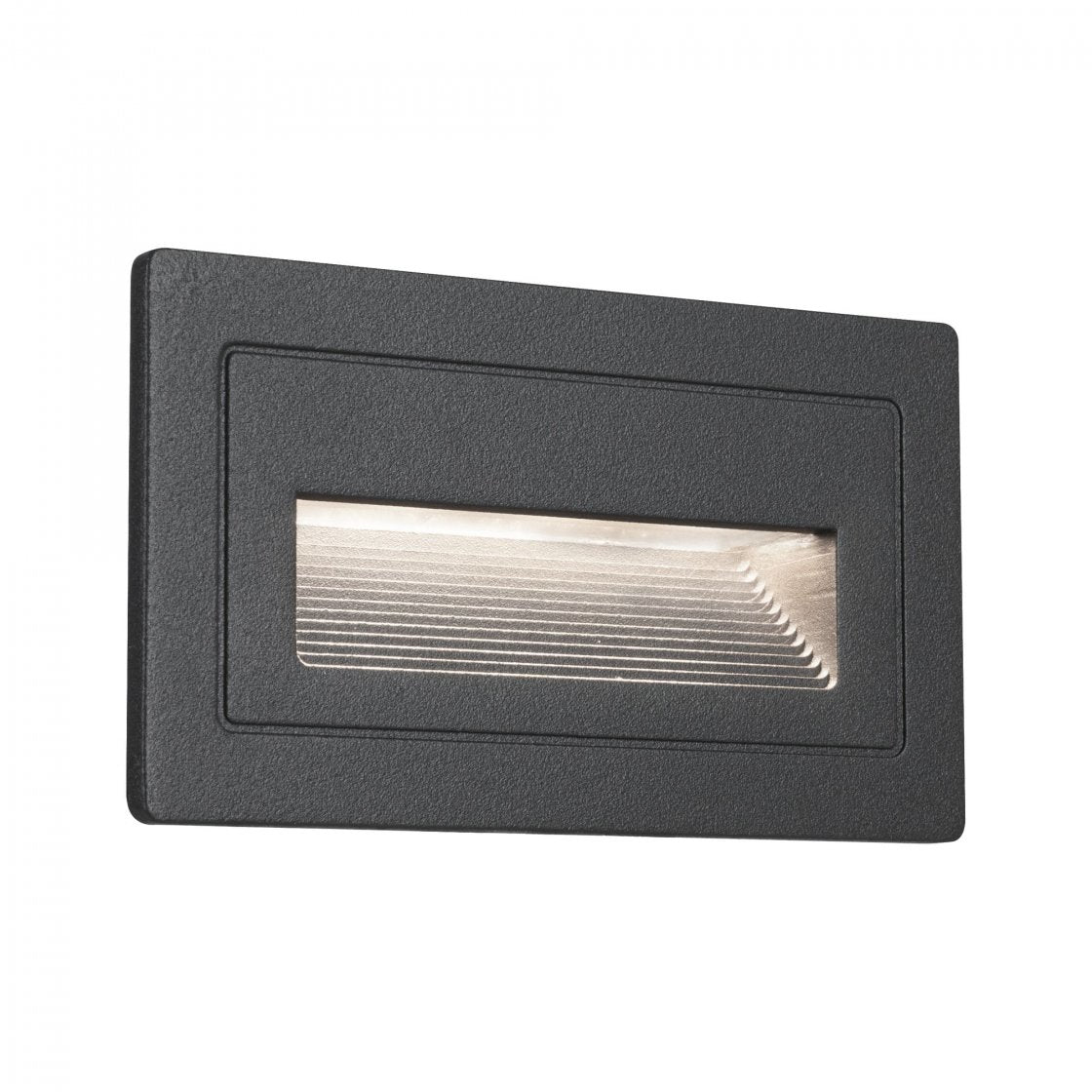 Paulmann Aussenwandleuchte – 500 lm, 4 W – Warmweiss, 3000 K – IP44 – Netzbetrieb – Schwarz – Aluminium