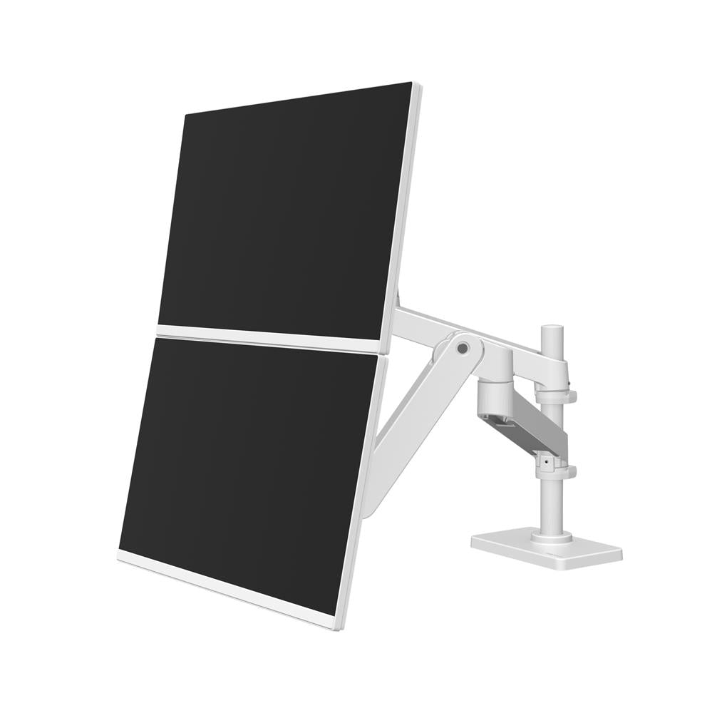 Ergotron LX PRO ESW – Monitorarm, Dual, Tischdurchführung, Stapelfunktion