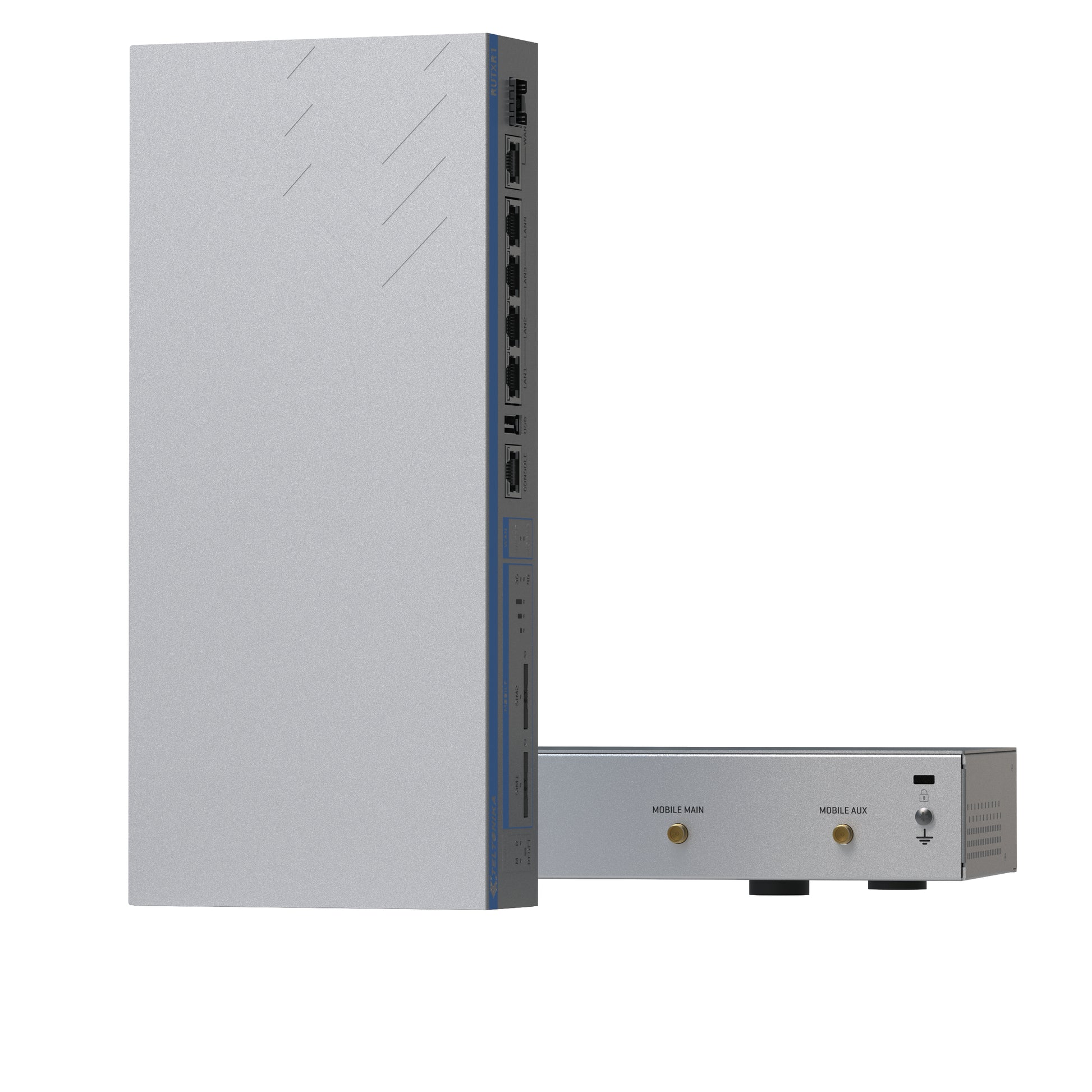 Teltonika RUTXR1 – VPN-Router – 5×GbE, 1×SFP, LTE Cat6 (Dual-SIM), VPN, 1U