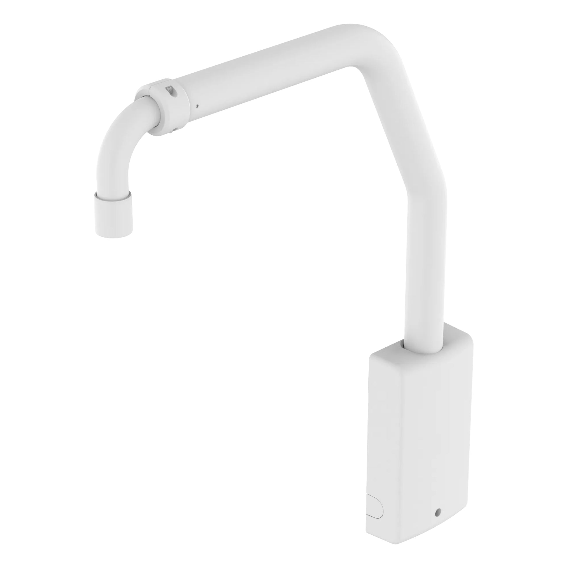 Hanwha SBP-156LMW1 Teleskophalter – Brüstungmontage, vandalensicher, weiss