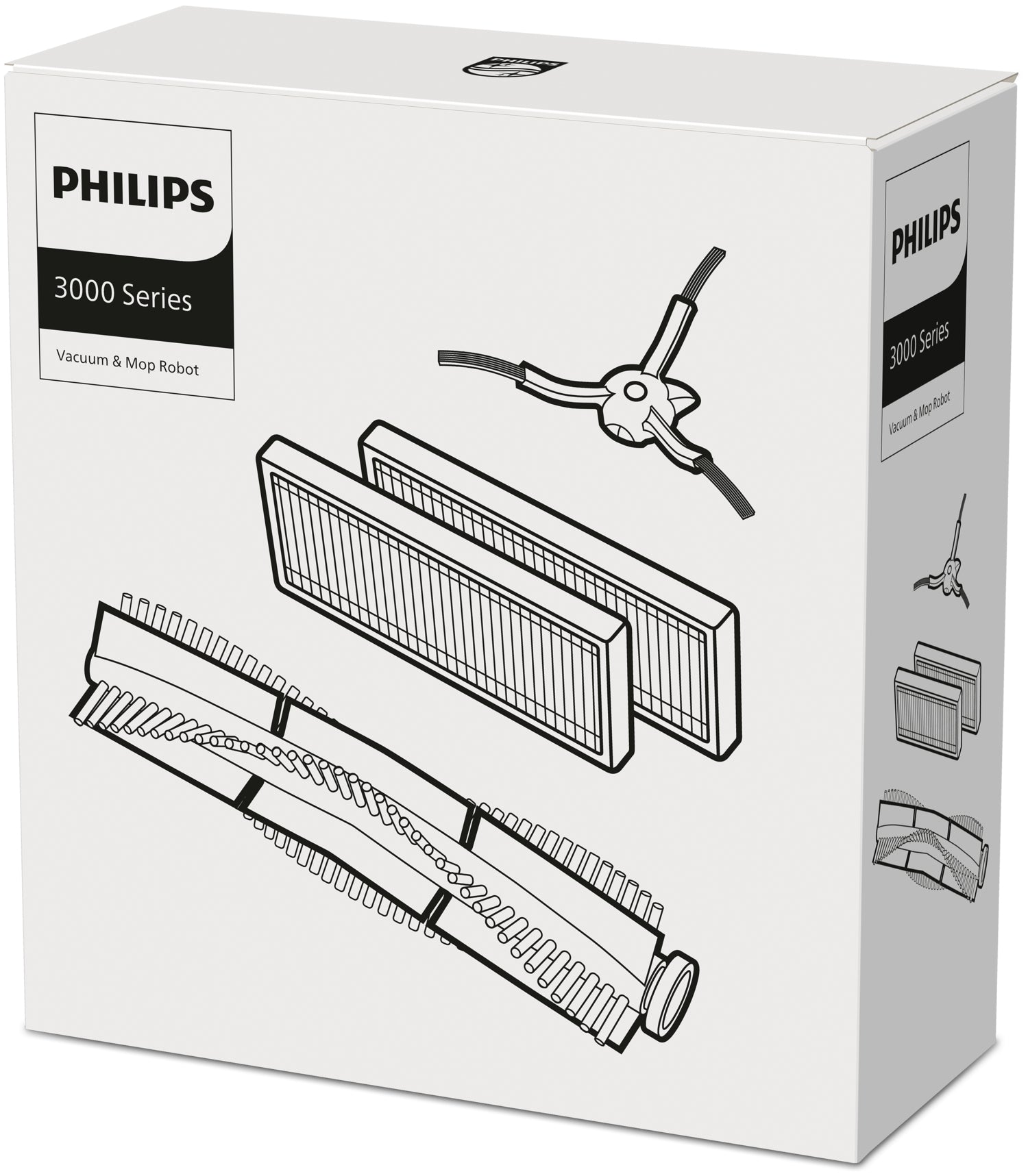 Philips Ersatzfilter XV1433/00 –  – für XU2000, XU2100, XU3000 und andere