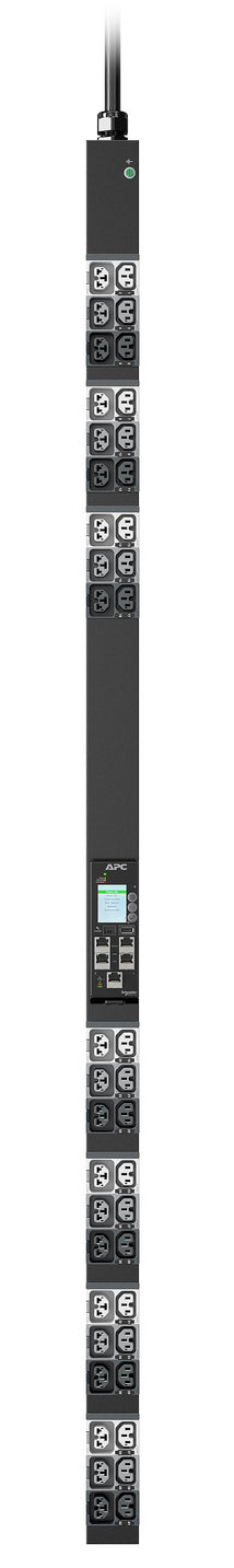 APC Netshelter PDU 11,5 kVA – 3-phasig, 40× AC (C13/C15/C19/C21), NMC3 – 0U – schwarz