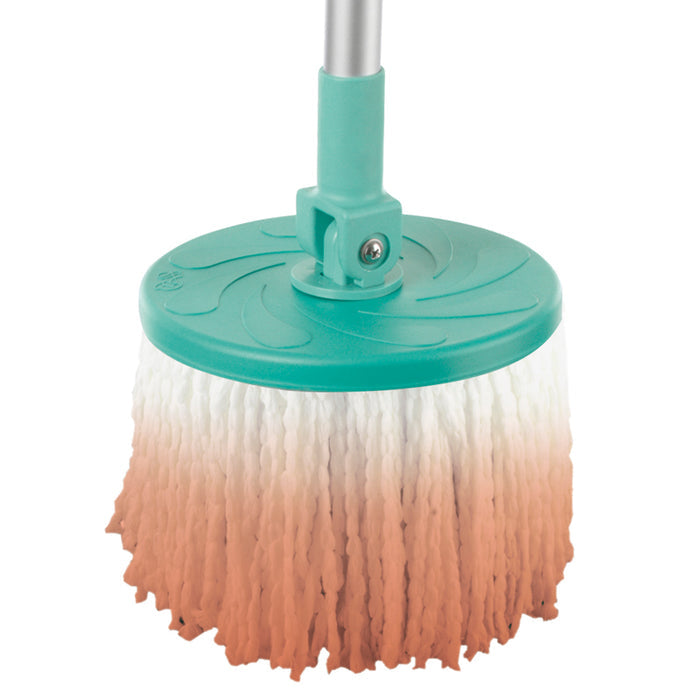 CLEANmaxx Wischbezug 05551 – 2 Stk. – Polyester/Polypropylen – 36,0 × 36,0 × 3,5 cm