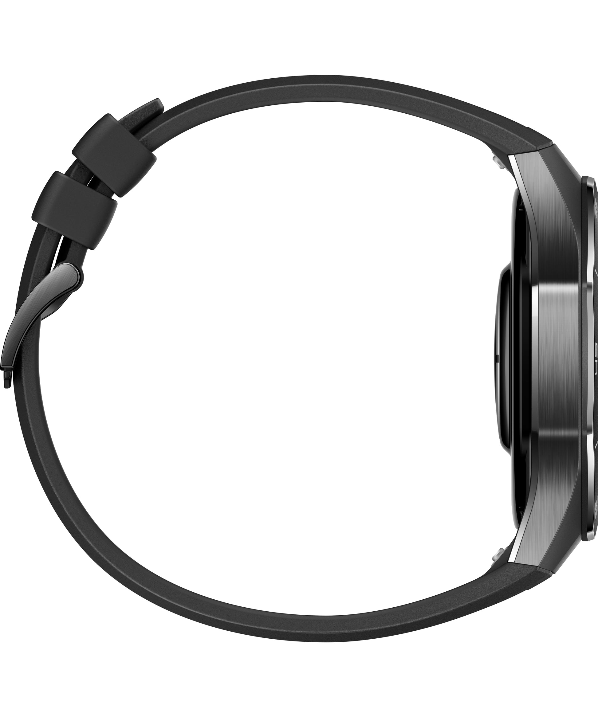 Huawei Watch GT5 Pro 46 mm GPS – Titan Schwarz, Sportband Schwarz, 50 m, für iPhone
