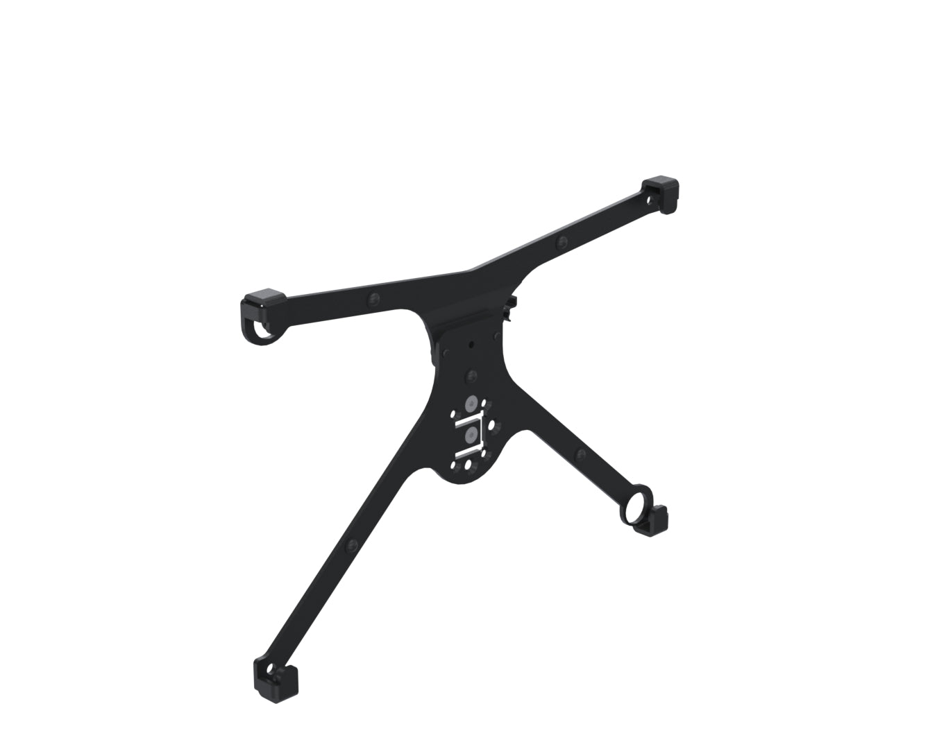 Ergonomic Solutions SPXF14305-02 – Tablet-Rahmen, bis 26,7 cm (10,5"), für iPad, iPad Air, iPad Pro, Schwarz