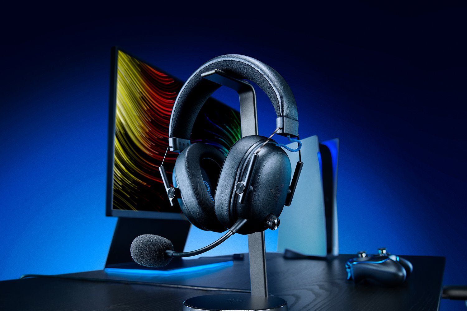 Razer BlackShark V3 – Gaming-Headset, für mehrere Plattformen, Boom-Mikrofon, Schwarz