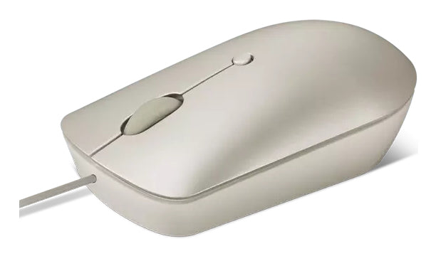 Lenovo 540 – Maus – Kabelgebunden (USB-C), Beidhändig, Sand