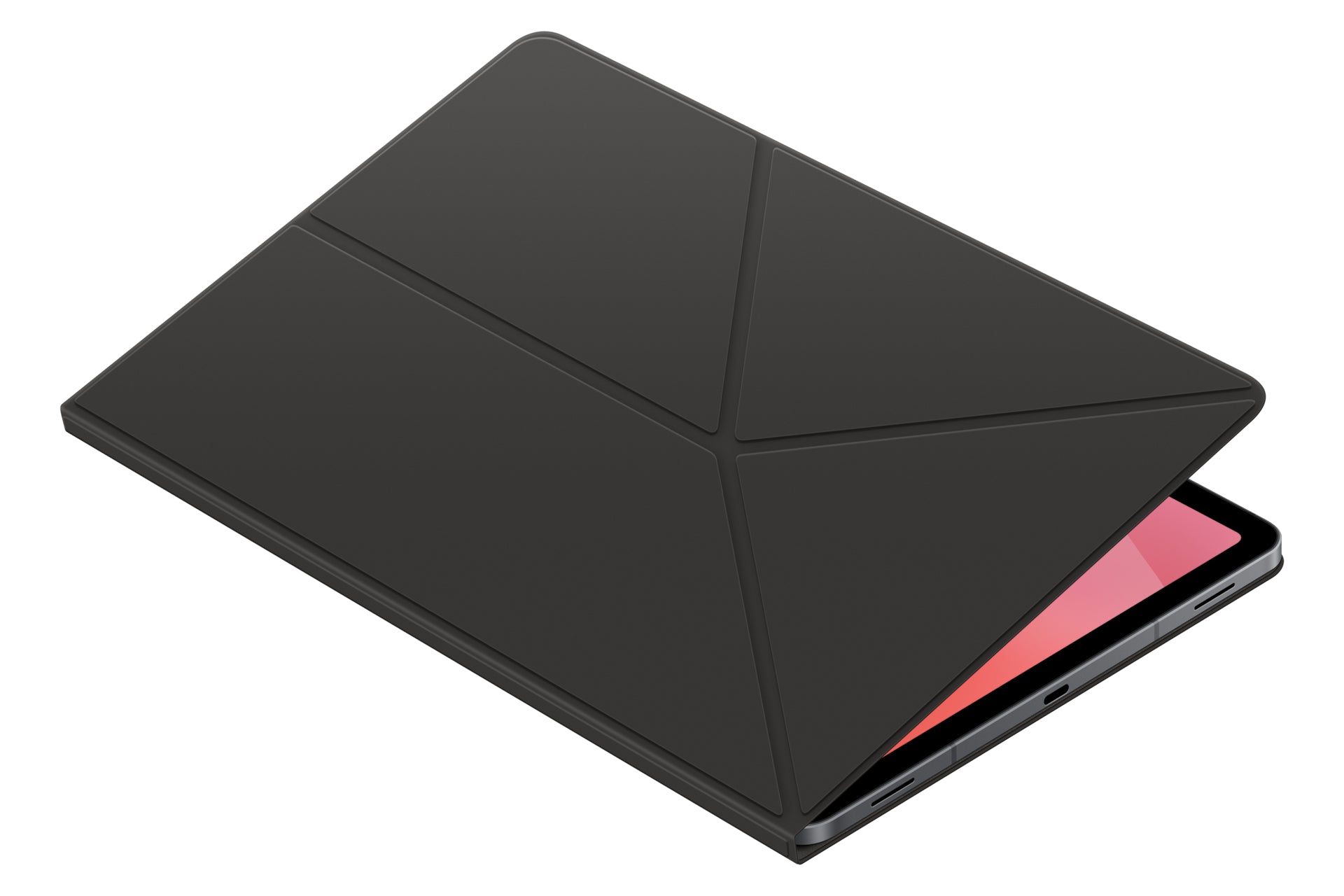 Samsung Tab Smart Book Cover Notebook-Schutzhülle – für Tablets bis 11", Kunststoff, Schwarz