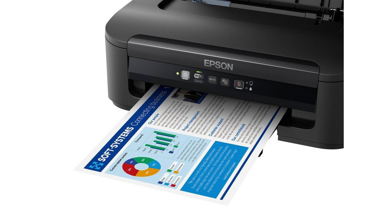 Epson Workforce WF-2110W – Farbdrucker, A4, manueller Duplex, USB 2.0, LAN, WLAN