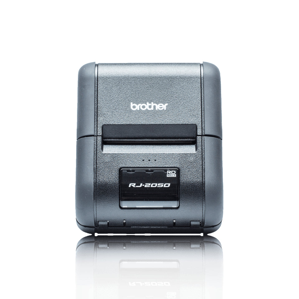 Brother RJ-2050 – Mobiler Handdrucker/Stempel, Thermodirekt, bis 50,8 mm, MFi (Apple), WLAN, Bluetooth