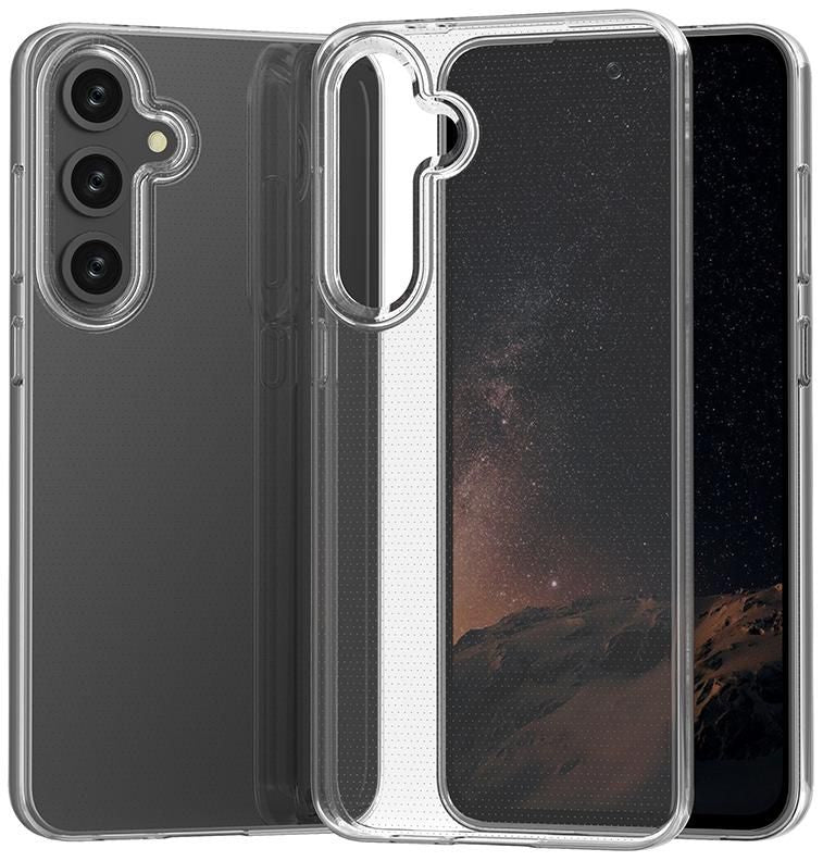 eSTUFF LONDON Backcover – für Samsung Galaxy S24 FE (4G/5G), TPU, Transparent