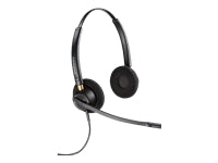 Poly EncorePro 520D mit Quick – Duo Headset – Kabelgebunden, Boom-Mikrofon – Schwarz – für Windows/Mac